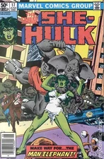 Savage She-Hulk #17 FN 1981 Stock Image