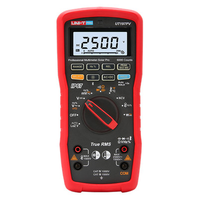 UNI-T UT197PV High-Precision True Rms Handheld Industrial Multimeter