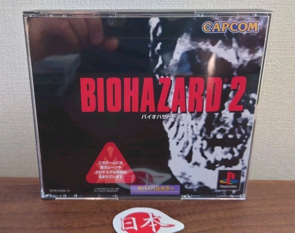 Sony PlayStation 1 Resident Evil 2 1999 Release Year Video Games