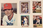 Nolan Ryan Topps Card Vintage Lot of 5 BS26