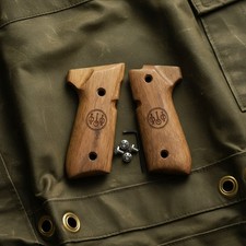 Shard Collectible Beretta 92FS/96 Walnut Wood Pistol Grips Tactical EDC Kit