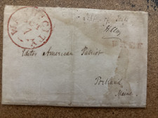 Henry Clay American Statesman Signed Free Frank Cover with PSA-DNA Cert MV340
