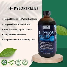 H. Pylori Relief By Livingston Natural Herbal Labs, Plant Based, 16 oz.