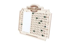 The Broken Token 10x10 Challenge Board - Customizable Wooden Game Tracker DIY...