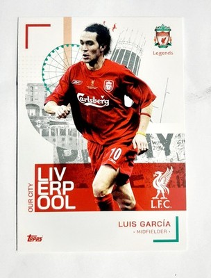 Luis Garcia - Our City Insert - Topps Liverpool Team Set 2022/23