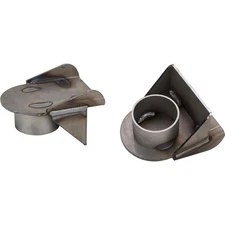 Speedway 91645100 Upper Weld-On Steel Coil Spring Mounts, 3-1/4" to 4-3/8"