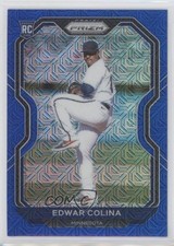 2021 Panini Prizm Blue Mojo Prizm 18/199 Edwar Colina #51 0m4q