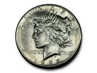 1923 Peace Silver Dollar / Circulated / Cleaned / See Description! 3/25-1