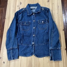 Vintage Bill Blass Denim Jean Jacket Size Small