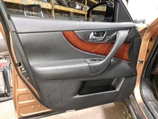 2009 Fx35 Lh Driver Side Front Door Interior Trim Panel Black P