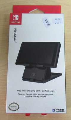 HORI Playstand Faltbarer Ständer Travel Nintendo Switch NSW-029U schwarz