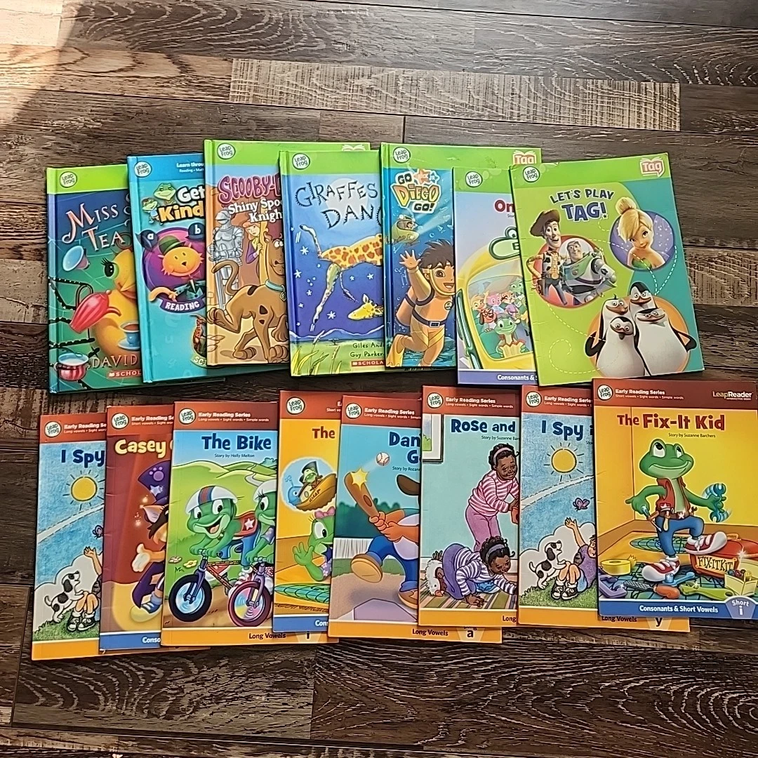 LeapFrog Tag Electronic Learning Game Cartridges & Books for sale