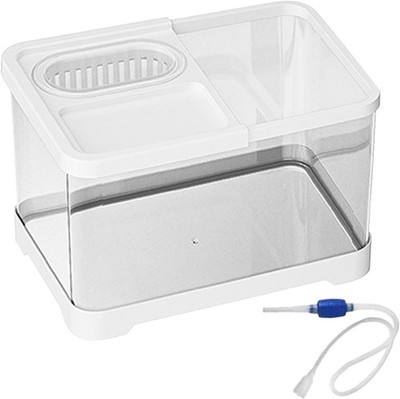 Aquarium Betta, Aquarium für Kämpfer mit Filter   dekorative Schalen für den Inn