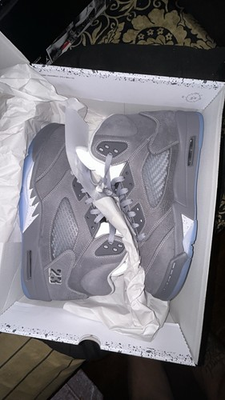#ad #ad Size 13 Air Jordan 5 Retro 2026 Wolf Grey $260.00