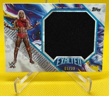 2025 Topps Wrestling Exalted Jade Cargill Mega Materials Aqua /99 #MM-JL MEM