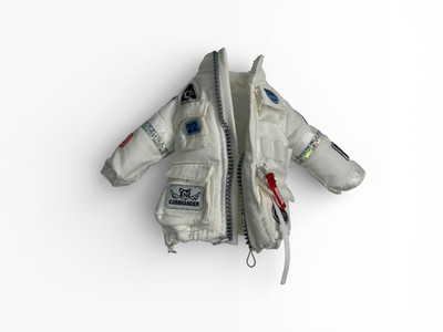 Rainbow High Shadow Zooey Electra Doll Outfit White Novi Stars Space Jacket Coat