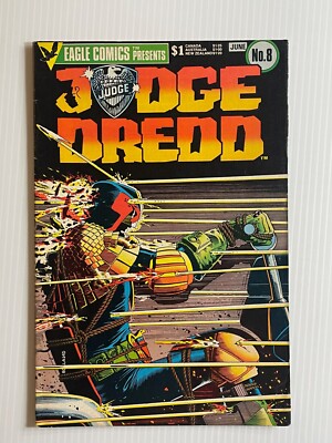 Judge Dredd #8 - 1984 Eagle Comics Presents