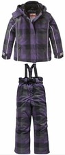 Scout Schneeanzug Mädchen Lila Schwarz Gr.98 Neu