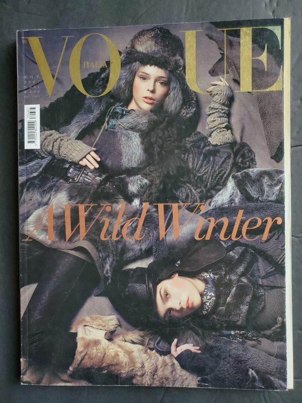 2007 VOGUE Italia COCO ROCHA M Collison Rosario Dawson GEMMA