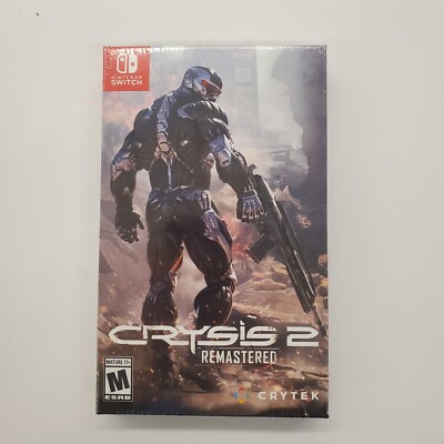 Limited Run Games: Crysis 2 Remastered for Nintendo Switch Steelbook Deluxe