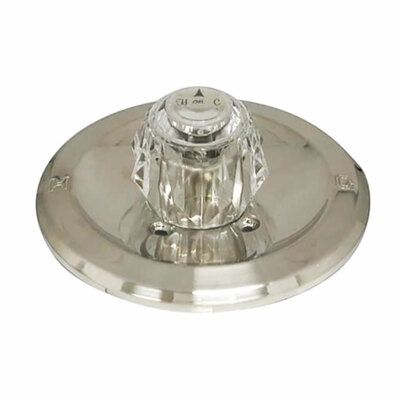 81776 Tub/Shower Single Handle Trim Kit for Delta w/o Diverter, Acrylic Handle