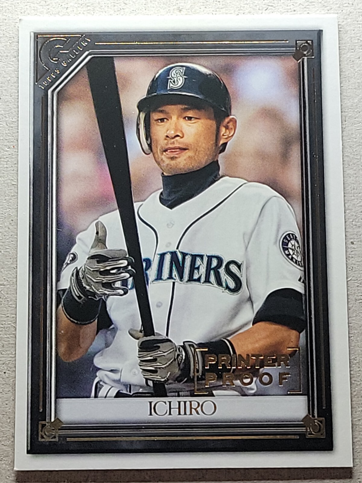 2021 Ichiro Topps Gallery Printer Proof #181 Mariners