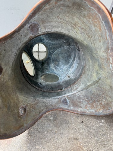 casque de scaphandrier des entreprises RENE PIEL france 1935 diving helmet - Afbeelding 14 van 14