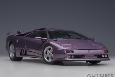LAMBORGHINI DIABLO SE30 JOTA SE30 VIOLA PURPLE 1:18 COMPOSITE by