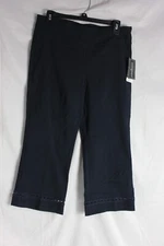 Counterparts Navy Blue Capri Pants - Size 8