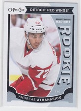 15/16 OPC...ANDREAS ATHANASIOU...MARQUEE ROOKIE...CARD # U37...RED WINGS