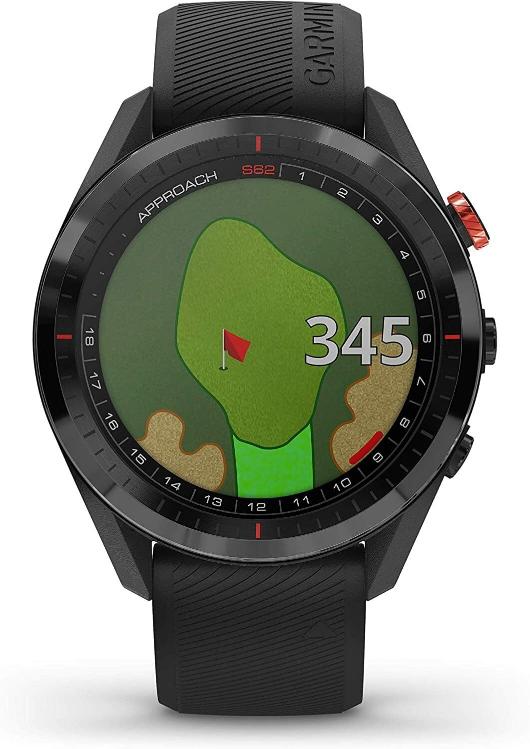 Garmin Approach S62, Premium Golf GPS Watch, Built-in Virtual