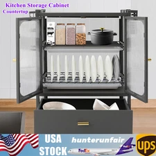 Multifunctional Kitchen Storage Cabinet Dish Cabinet Kitchen Countertop Cabinet