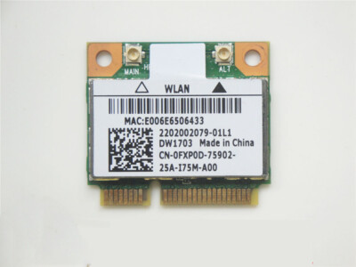 Wireless Half Mini Card for Dell XPS 8700 WiFi 0FXP0D AR5B225 Bluetooth 4.0