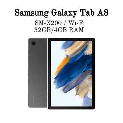 Samsung Galaxy Tab A8 SM-X200 32GB, Wi-Fi, 10,5 Zoll - Dark Gray