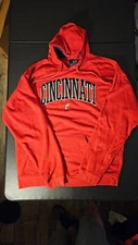 Cincinnati Bearcats J America Mens 2XL Red Hoodie Pullover Sweatshirt