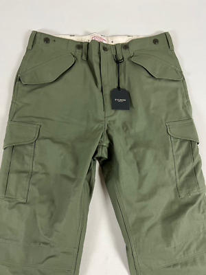 FILSON FIELD CARGO PANTS WASHED FATIGUE GREEN 36X32 NWT | eBay