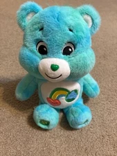 Care Bears Love the Earth 9" Plush - Basic Fun 20213 - Lime Green Blue