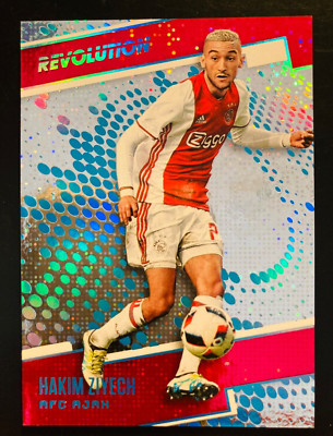 2017 Panini Revolution DISCO # 146 Hakim Ziyech Ajax rookie card RC # 02/25