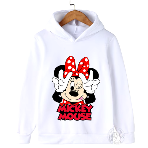 Children Hoodie Cartoon Printed Minny Micky Sportswear Boys Girls Clothing - Picture 34 of 159