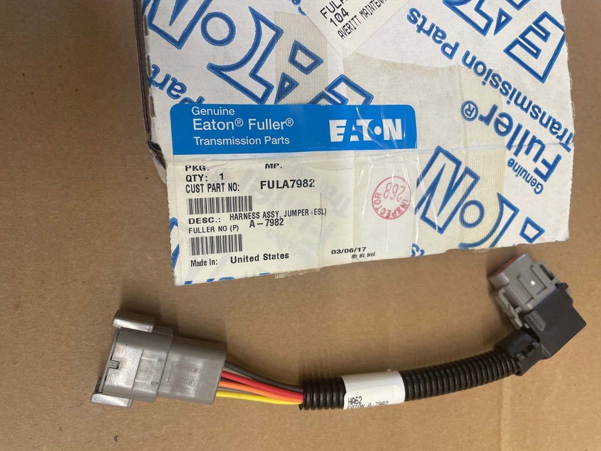 エルフモール Genuine Eaton Fuller Harness Assembly Jumper Els P/N A-7982 or