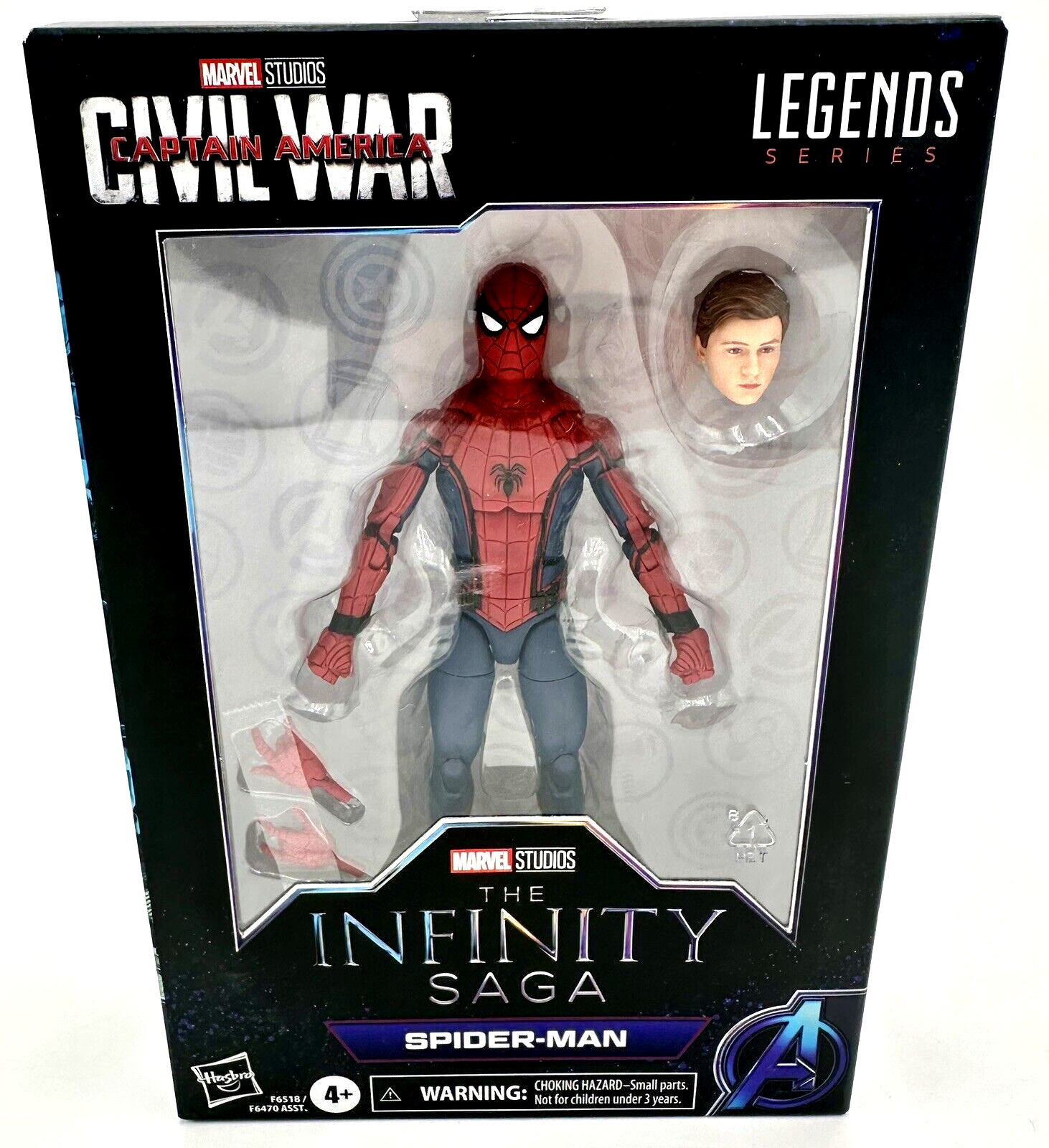 Marvel Legends Avengers Infinity Saga Spider-Man Action Figure - Civil War