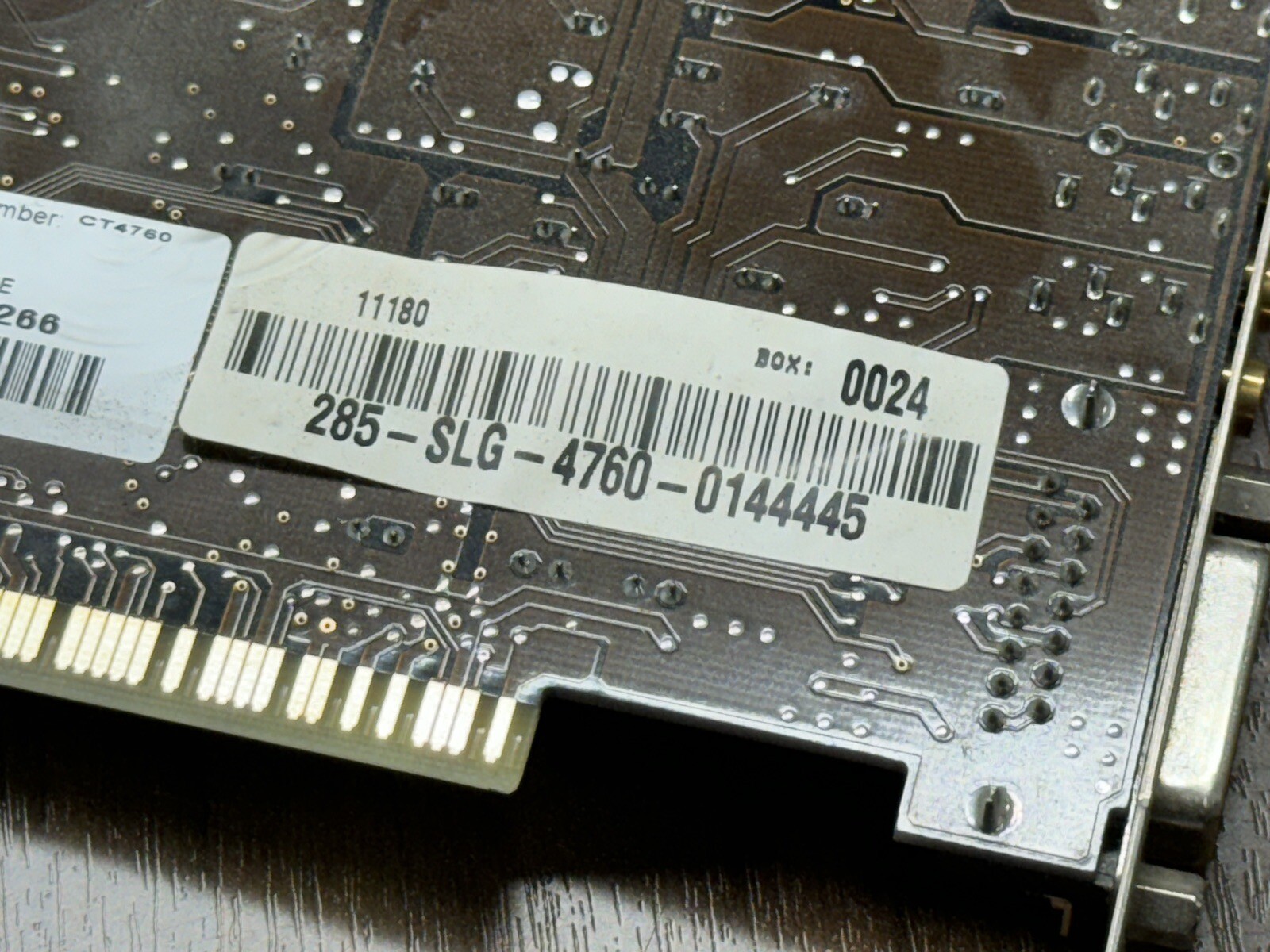 Creative Labs SoundBlaster Live CT4760 PCI Sound Card eBay