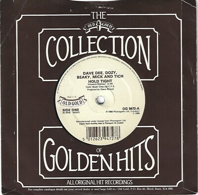 DAVE DEE, DOZY, BEAKY, MICK & TICH - Hold tight