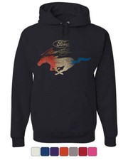 Ford Mustang Logo Hoodie GT Shelby Cobra Boss 302 Sweatshirt