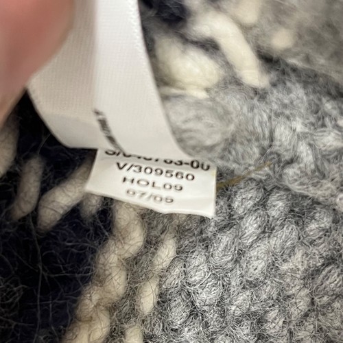 Gap Hand Knit Cowichan Sweater Mens M Fair Isle Wool Cardigan Hand Knit Ski - Picture 11 of 15