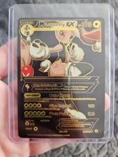 Lopunny EX Black Foil Fan Art Vinyl Collector Pokemon Card Giga Impact 