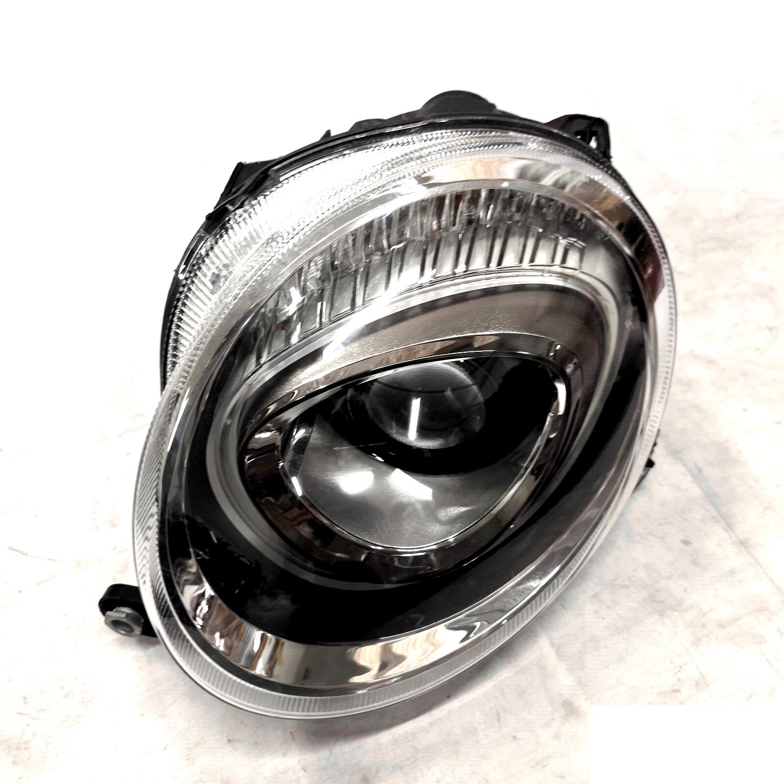 GENUINE FIAT 500 2016-2023 PASSENGER SIDE HALOGEN HEADLIGHT, P/N 