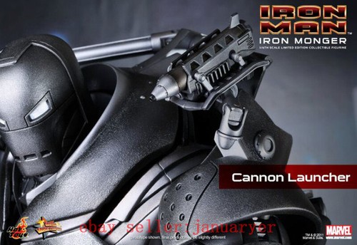 Perfect Hot Toys Mms164 1/6 Iron Man Villain Iron Man Iron Mango Monger MK I - Picture 7 of 8