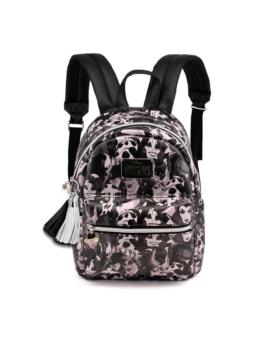DISNEY MALEFICENT, CRUELLA DE VIL, THE EVIL QUEEN & URSULA MINI BACKPACK BAG