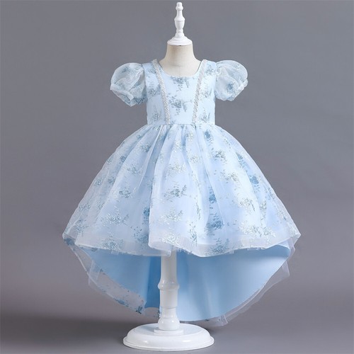Niños Flores Niñas Vestido de Boda Vestido Dama de honor Fiesta Concurso Princesa Vestidos - Imagen 32 de 53